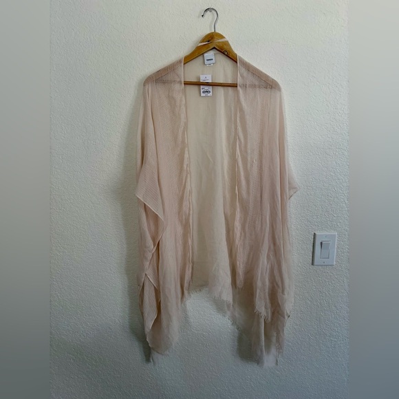 Sonoma Blush Open-Front Blouse Cardigan - Picture 10 of 10